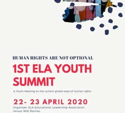 1st ELA Youth Summit 2020!