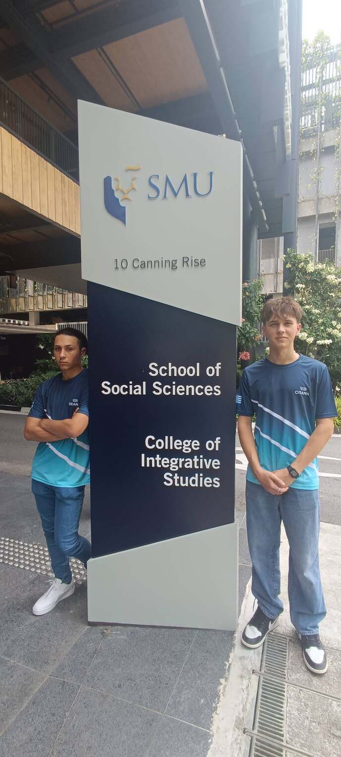 Andrioti School at STEM Racing World Finals 2025 in Singapore!